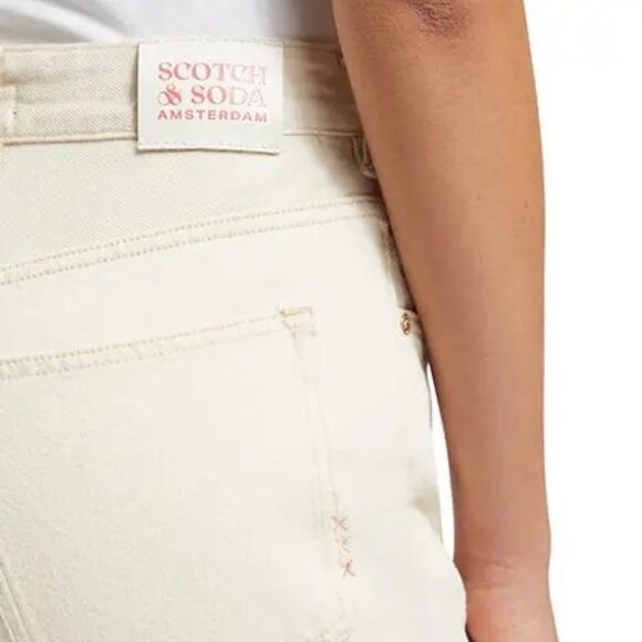 NWT Women's Scotch & Soda The Glow Authentic Boot Cut in Warm Sands size 26 - Picture 6 of 11